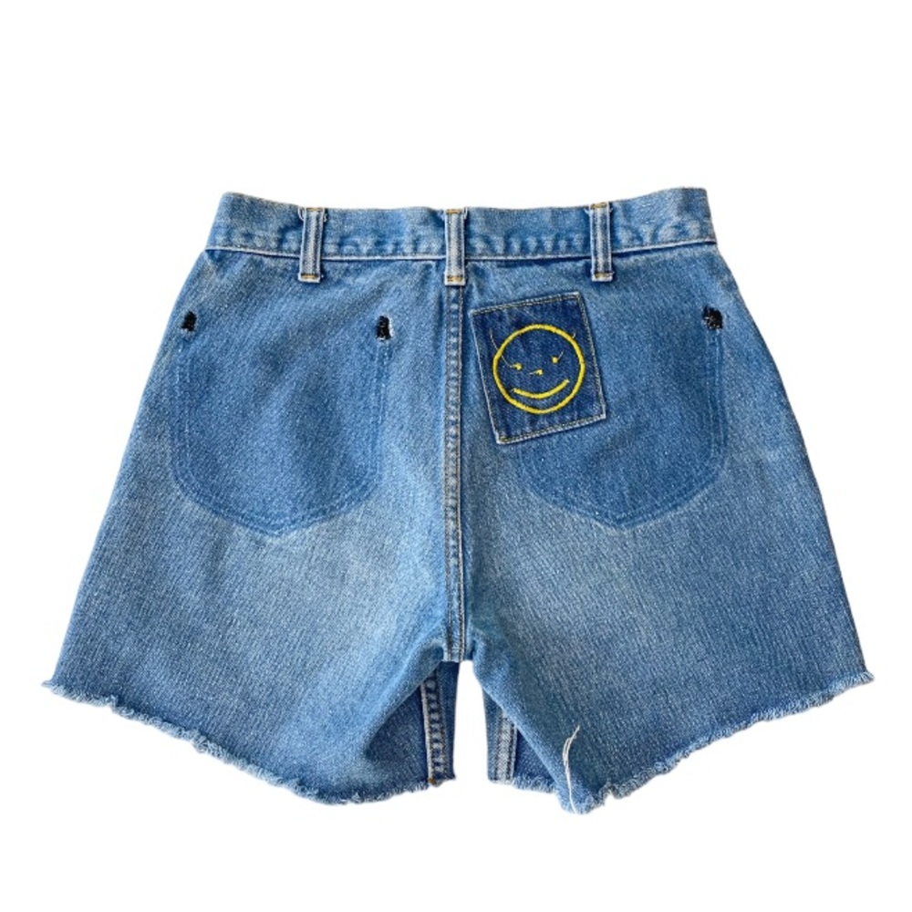 Vintage Roadrunner Denim High Rise Shorts